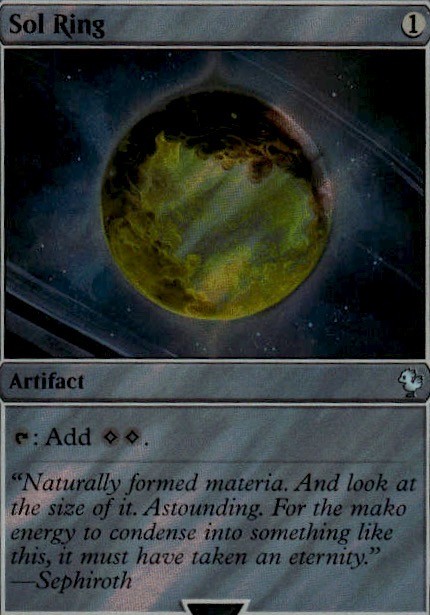 Sol Ring (0357) (Surge Foil) U Commander: FINAL FANTASY 357 NM