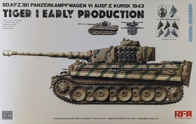 Ryefield Model RFM 5139 - 1:35  Tiger I early ''Kursk 1943'' w/ Wittman (Standard)