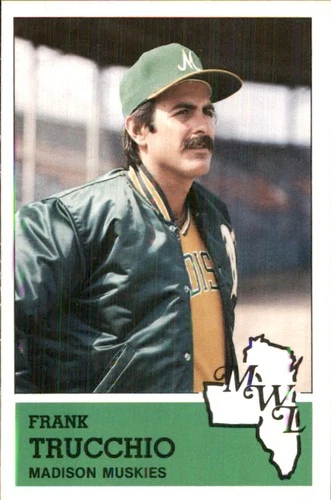 Frank Trucchio 1983 Fritsch Madison Muskies #30 RC FREE SHIPPING AutographDen