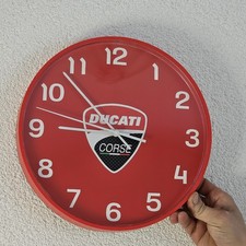 Wanduhr Kunststoff Ducati Uhr