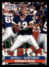 Jim Kelly 1991 Pro Set #78 Buffalo Bills FOOTBALL *237