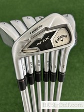 LH Callaway Apex 19 Forged Iron Set 4-P / Dynamic Gold 120 X100 Extra Stiff