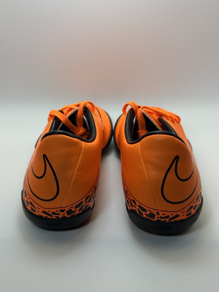 Size 7.5 Nike Hypervenom Phelon II IC Indoor Soccer Shoes Orange