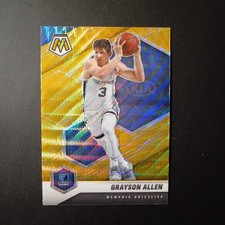 2020-21 Mosaic Grayson Allen #17 Gold Wave Prizm SP