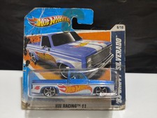 Hot Wheels 83 Chevy Silverado Racing Short Card Very Bad Condition 4 2011