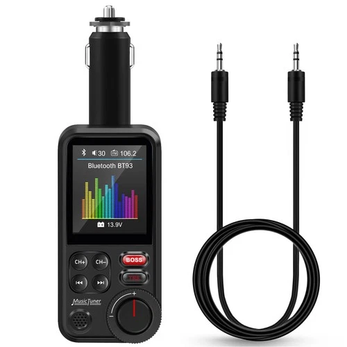 BT93 Auto Mp3 Abspieler U Disk Musik Bluetooth 5.0 FM Sender EQ Anpas6562