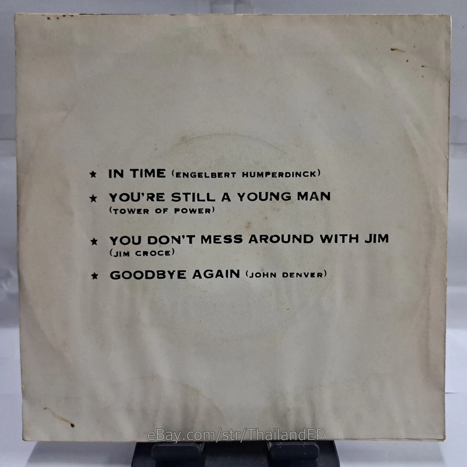 TOWER OF POWER / JIM CROCE /JOHN DENVER THAILAND EP 45 THAI - Image 2 of 4