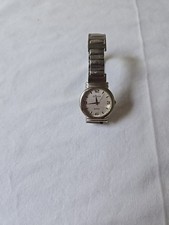 DECADE STAINLESS STEEL WATCH QUARTZ - VINTAGE NEW BATTERY