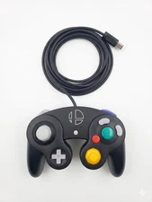 Official Nintendo GameCube Controller - Super Smash Bros Ultimate Edition Black