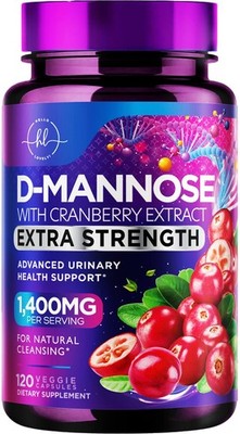 Hello Lovely! Organic D Mannose 1300Mg Per Serving Supplements - Extra Strength