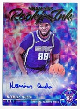 2021-22 NBA Hoops Neemias Queta Rookie Ink Auto Rc #RI-NQ