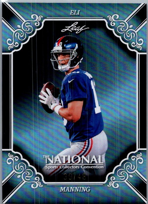 Eli Manning 2026 Leaf National NSCC Exclusive Blue /48