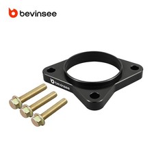 BEVINSEE Starter Spacer Kit For Dodge 5.9L Cummins Diesel Engines Aluminum Black
