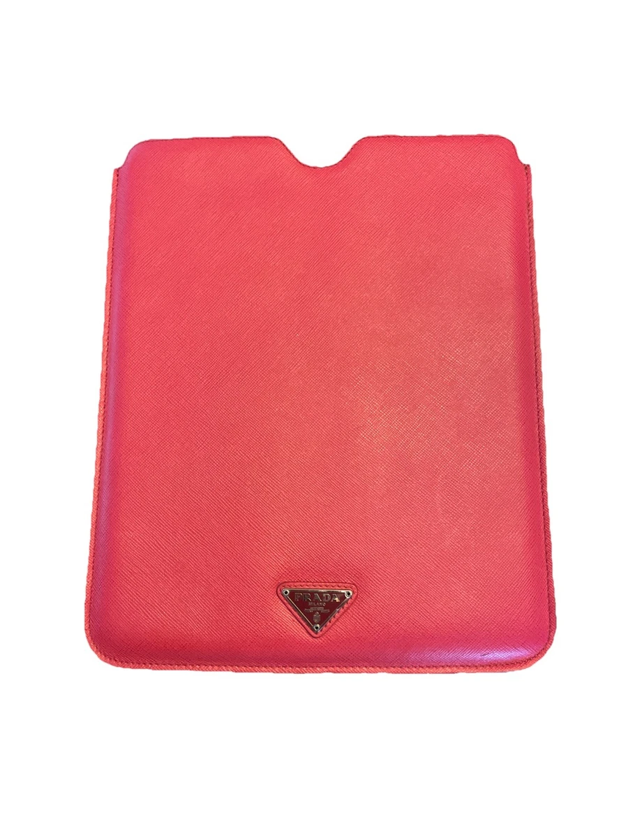 PRADA プラダ ハート柄 レザー iPadケース Prada Tablet and eReader Cases, Covers & Keyboard Folios for sale