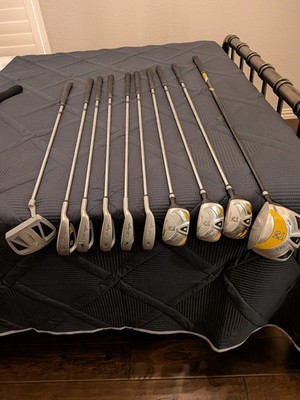 Walter Hagen T3l Golf Clubs L/T3 Driver 10.5*-T3-3i-4i-5i Hybrids-6-7-8-9-PW-Put