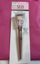 Must Have Beauty, Flat-Top Foundation Brush With Clip On Cover, Premium Quality