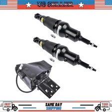 Rear Air Suspension Compressor &2PCS Shocks Absorber for 2014-2020 Infiniti QX80