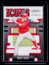 2021 Panini Absolute #I-7 Mike Trout Icons Retail