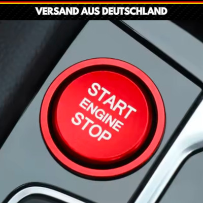 Startknopf Abdeckung Rot VW Golf 7 MK7 GTI R Passat B8 Arteon