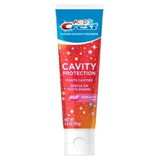 Crest Kids Toothpaste 4.2 Ounce Bubblegum Flavor Cavity Protection Easy Squee...