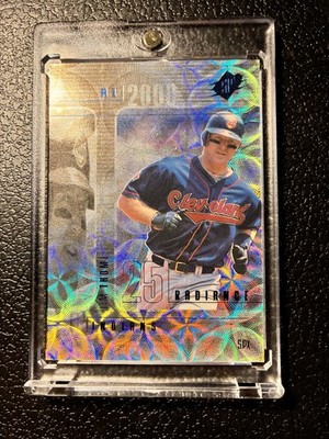 2000 Upper Deck SPX Finite Jim Thome Radiance /100