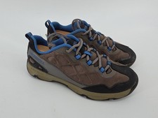 Merrell Chameleon Boys 2.0 Low Top Grey/Black/Blue Hiking Shoes US Size 5 M US