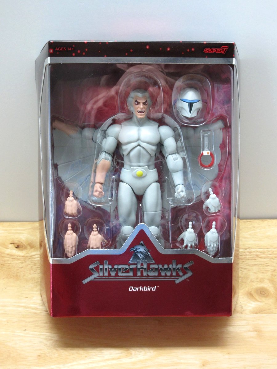 Figura De Silverhawks Ultimates Darkbird Super 7