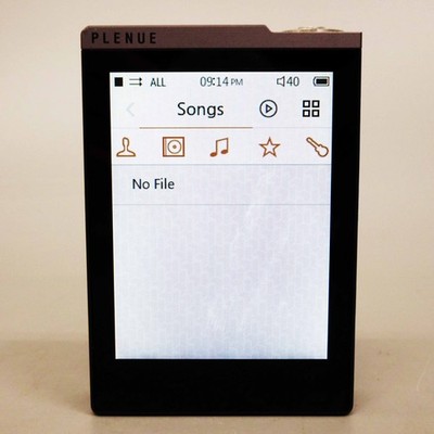 COWON PLENUE D 32GB PD-32-SB MP3 High Resolution Player Silver