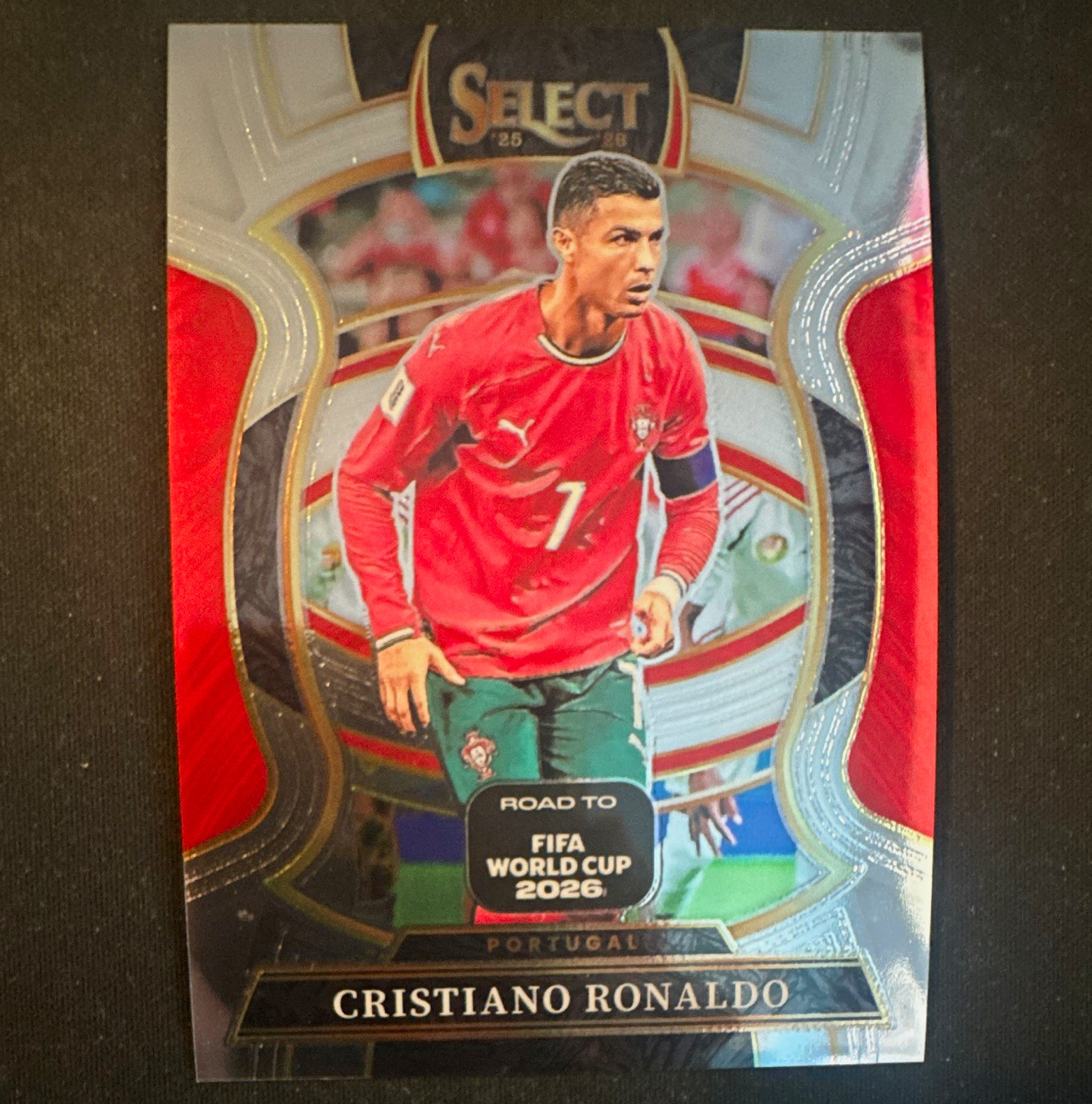 Panini Select 2025-26 Road to FIFA World Cup 2026 Terrace Ronaldo #48
