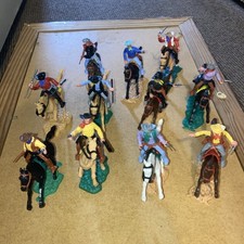 Vintage Timpo Montato Wild West Cowboys X 11 Look 👀