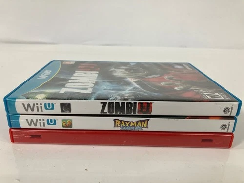 Nintendo Wii U Bundle - Rayman Legends / Need For Speed Most Wanted U / ZombiU