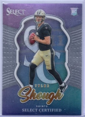 2025 Panini Select - Select Certified Rookies Tyler Shough #10 (RC
