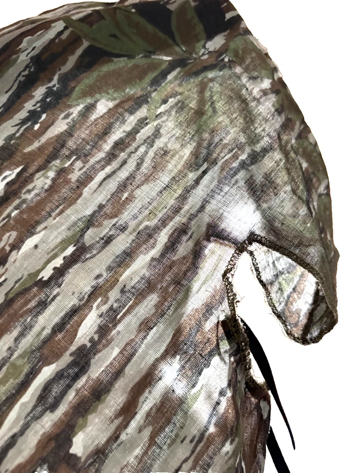 Realtree Camo Lightweight Balaclava Hunting Facemask Hood Mosquito Screen Mesh - Image 2 of 4