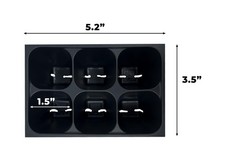 Seed Starter Kit 144 Cells, 24 Trays Includes...