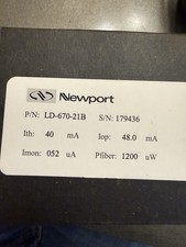 Newport LD-670-21B laser diode