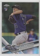 2017 Topps Chrome Prism Refractor Jeff Hoffman #70 y8h