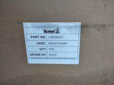 New Buyers Hydraulic Gear Pump H5036251