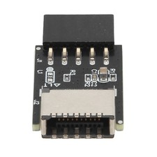 2X(Motherboard USB2.0 9Pin to TYPE-C A-KEY Front Connector Converter USB3.22949