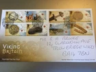 GB STAMPS BADLY ADDRESSED FINE USED FIRST DAY COVER 2024 VIKING BRITAIN