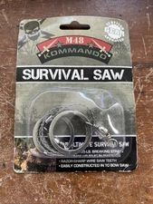 NEW 22" Compact Survival GM48 Kommando Flexible Wire Saw Tool