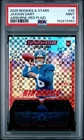 2025 PANINI ROOKIES & STARS AIRBORNE RED PLAID #30 JAXSON DART ROOKIE RC PSA 9