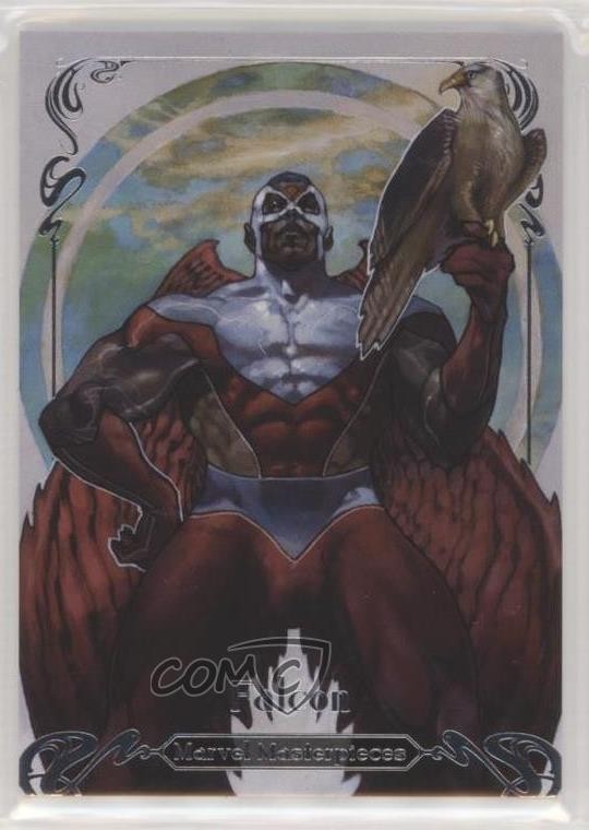 2018 Upper Deck Marvel Masterpieces Level 2 1140/1499 Falcon #53 4le