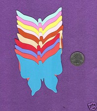 BUTTERFLY  3 die cuts scrapbook cards