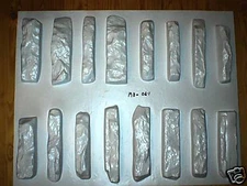 #ODL-01 - 16 STONE MOLDS MAKE LEDGESTONE VENEER FOR HOME & GARDEN FOR PENNIES EA