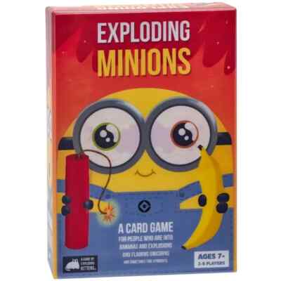 Exploding Minions Special Edition Card Game by Exploding Kittens New Sealed