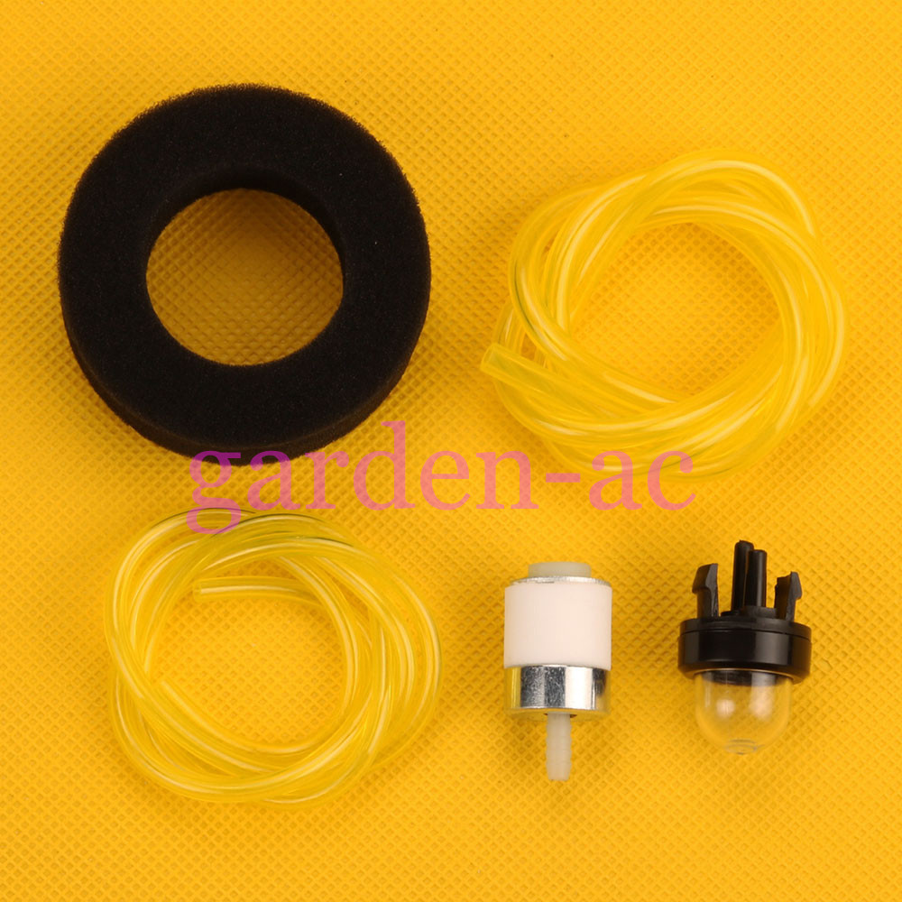 Air filter fuel line filter for Ryobi 410r Tiller 740R 2Cycle Gas
