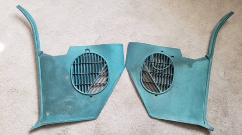 1965 1966 1967 1968 Chevrolet Green Impala Kick Panels Vent Belair Caprice OEM