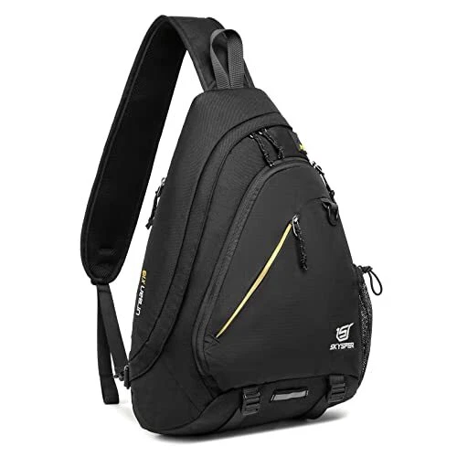 Sling Laptop Bag Up to 13 Inch 18L Crossbody Sling Backpack Travel