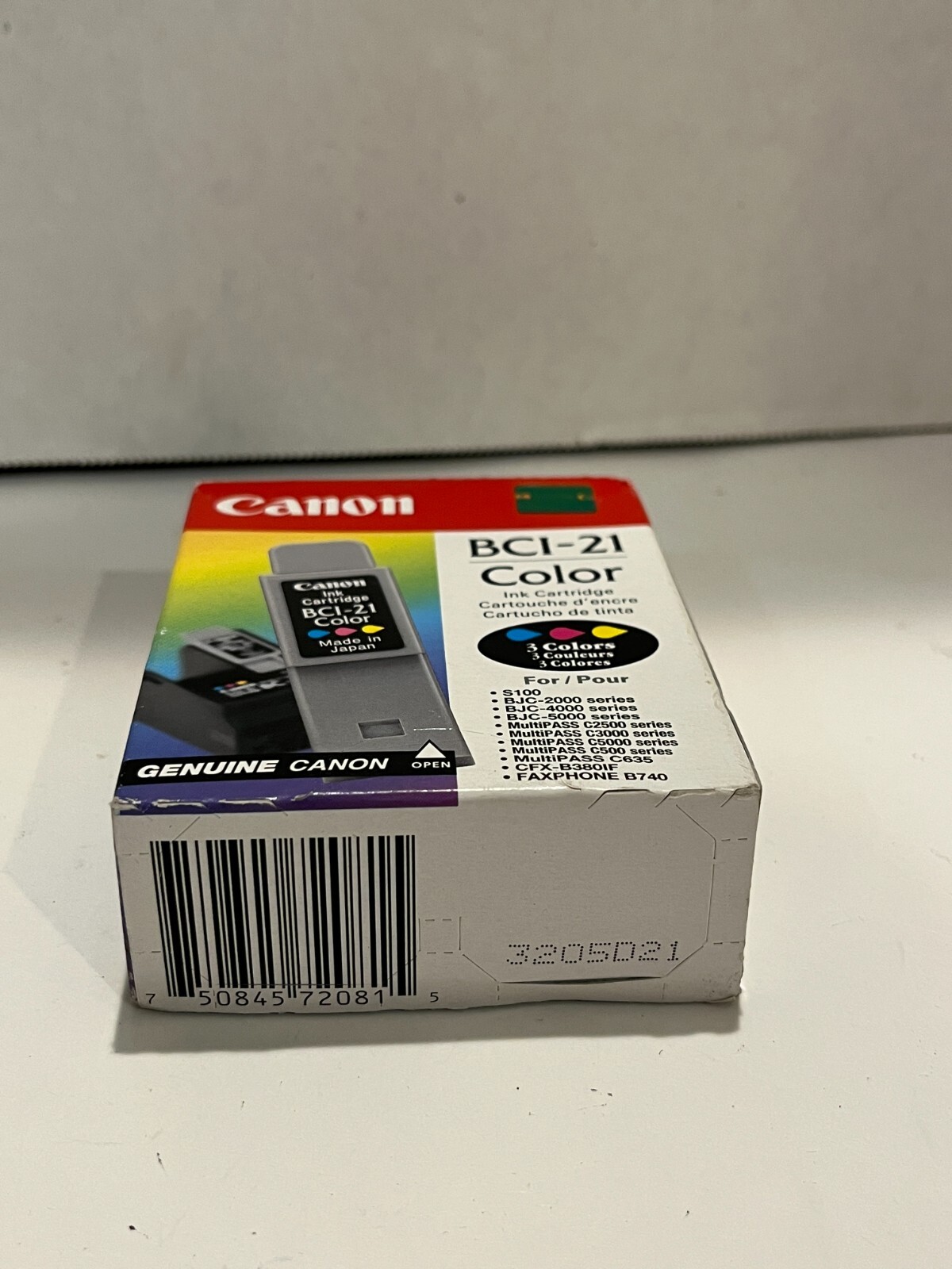 Canon BCI21 Color Ink Cartridge, Unknown Expiration, Unused eBay