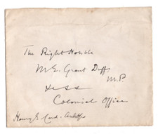 Henry Edward Cardinal Manning (1808-1892) Signed Envelope /Autographed